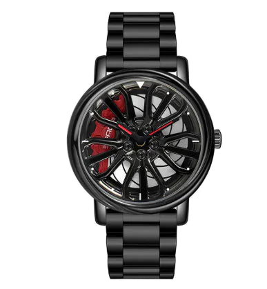 Stylish Wheel Quartz Watch