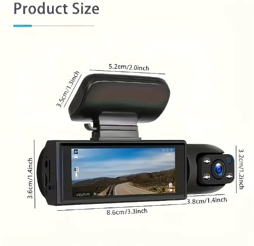 360° HD Car Surveillance Camera