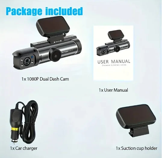 360° HD Car Surveillance Camera