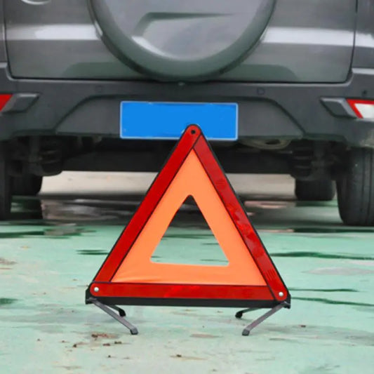 Compact High-Visibility Safety Triangle