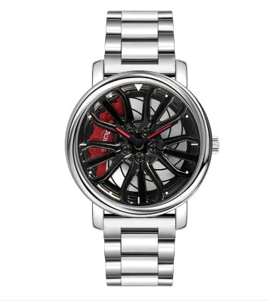Stylish Wheel Quartz Watch