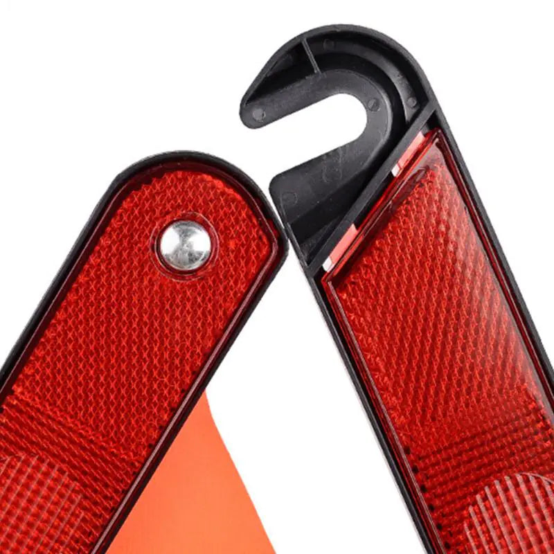 Compact High-Visibility Safety Triangle