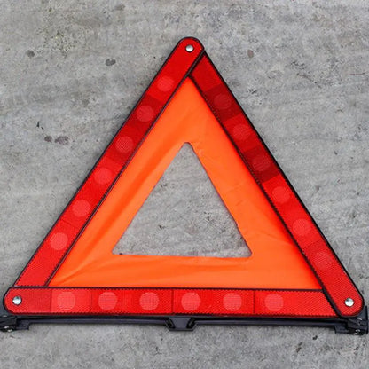 Compact High-Visibility Safety Triangle