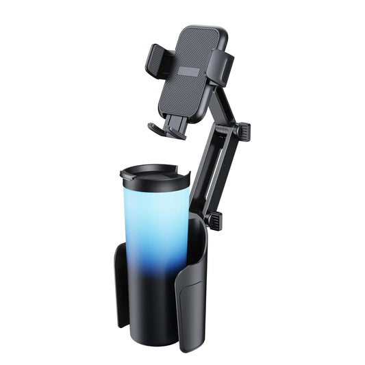 AutoGrip Adjustable Cup Holder Phone Mount