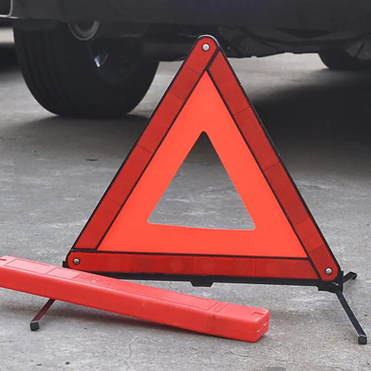 Compact High-Visibility Safety Triangle