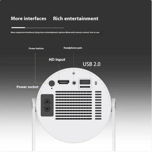 FlexiView 180° Auto-Focus Home Projector